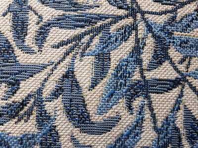 Стильный гобеленовый кошелек в принт листья