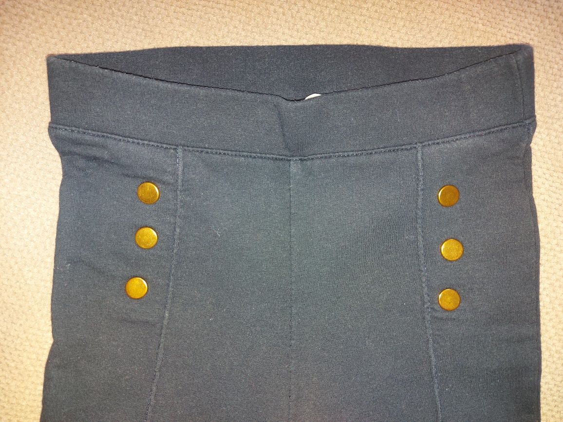 Spodnie leginsy bawełniane hm r. 116