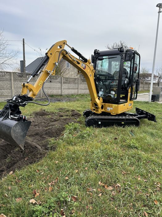 Minikoparka uslug budowlane / wykopy / wynajem