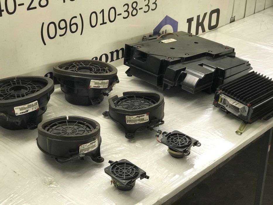 Комплект акустики BOSE ОРИГІНАЛ Mercedes ML W163 мерседес мл 163