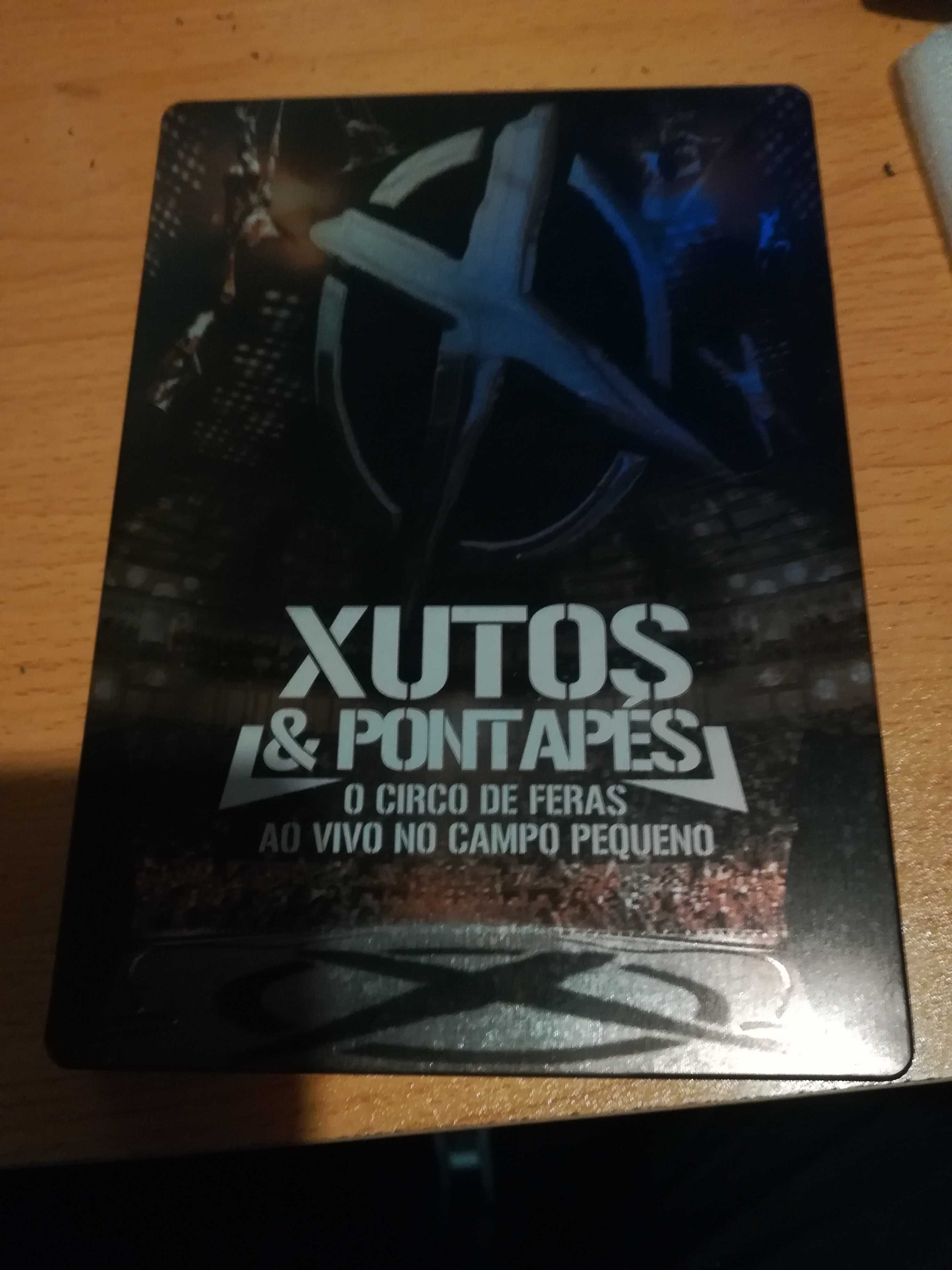 3 cd's/dvd's coleção U2/XUTOS  JUNTOS OU nao com livro fotos letras