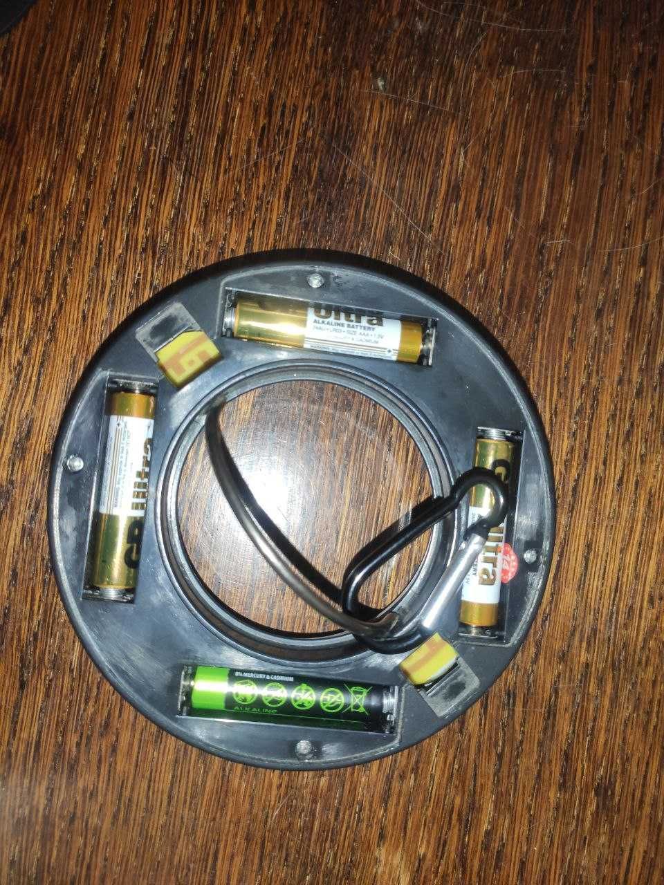 фонарь кемпинг кольцо ААА батарейки