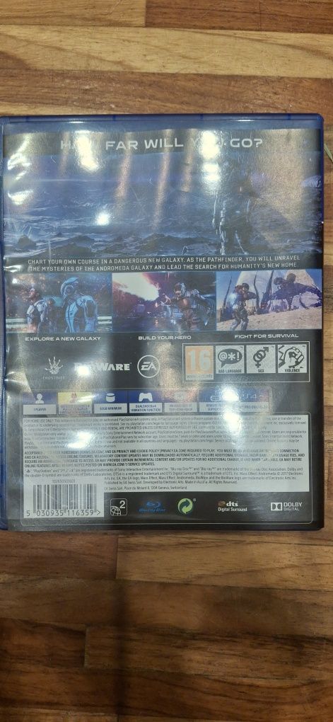 Gra na PS4 Mass Effect Andromeda