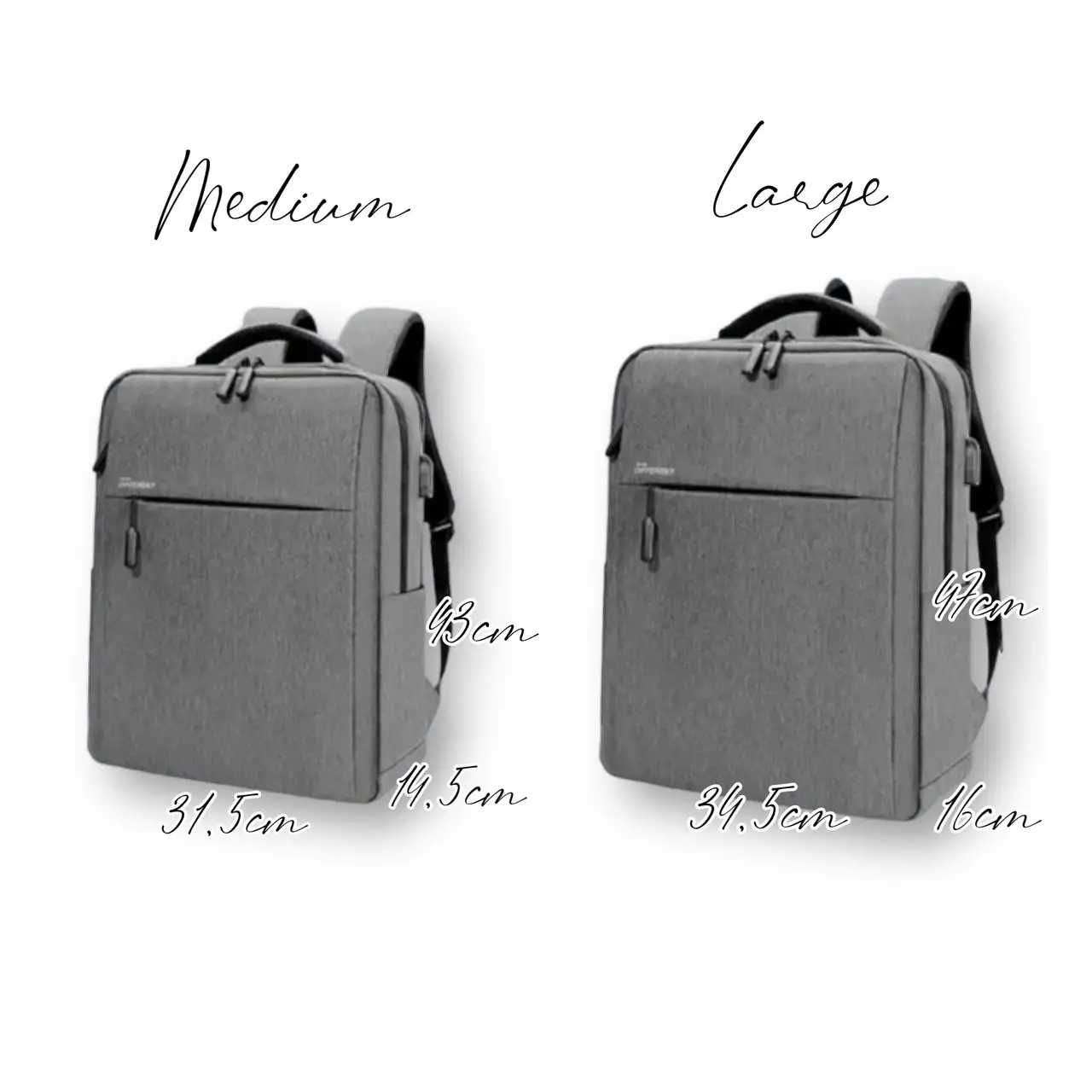 Рюкзак для ноутбука 15.6 і 17.3 дюймів Taikesen з USB-портом