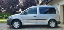 Volkswagen Caddy 2010 r., nowy model, 5-cio osobowy