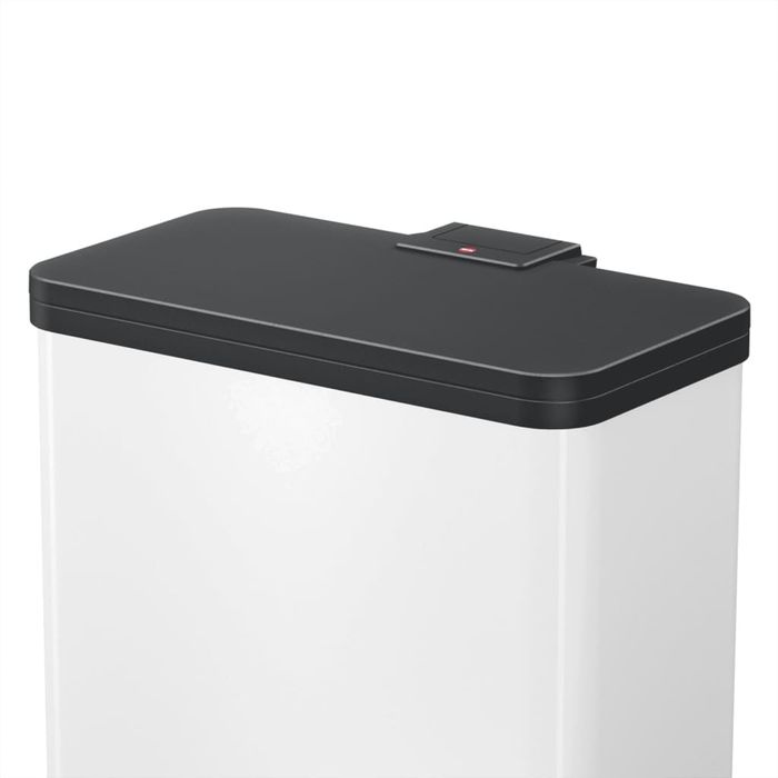 Hailo Kosz Na Śmieci Oko Duo Plus, Rozmiar L, 17 L+9 L, Biały