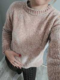 Swetr bluza karmelowy tofii miękki