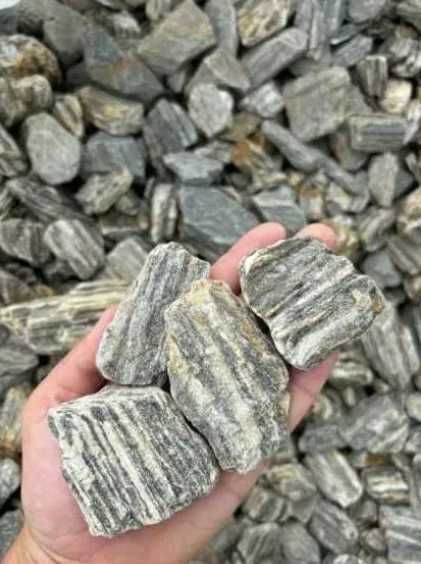 Kora Kamienna Płukana Gnejs Kamień Naturalny Opaska Rabata Ścieżka