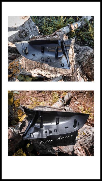 Capas de Espelhos Carbono/Preto (BMW F20, F30, F32, F33, F36, E84, M4)