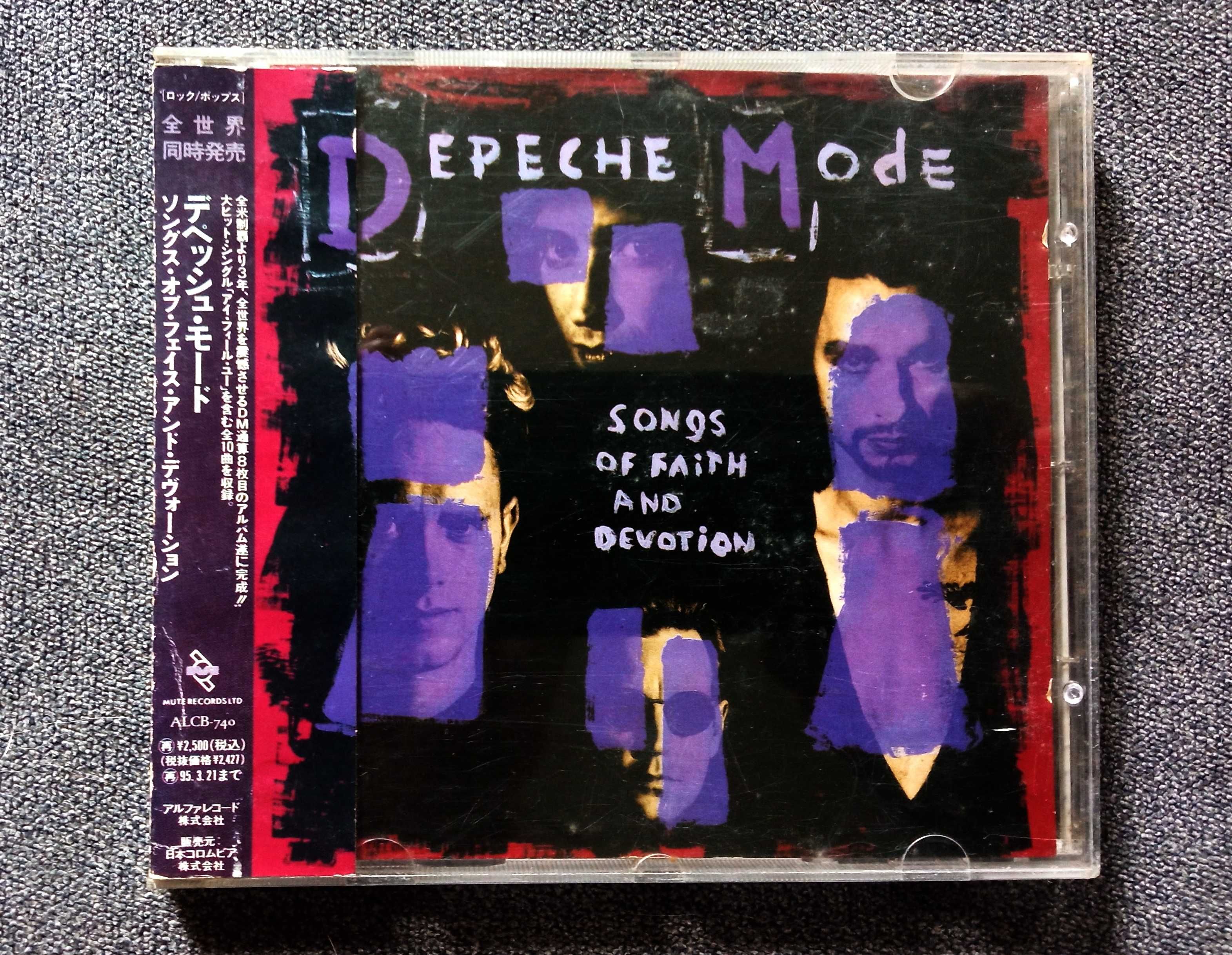 Depeche Mode Songs Of Faith And Devotion 1press 1993 Japan Obi