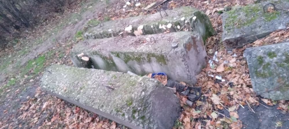 Віддам безкоштовно, бетонні блоки.