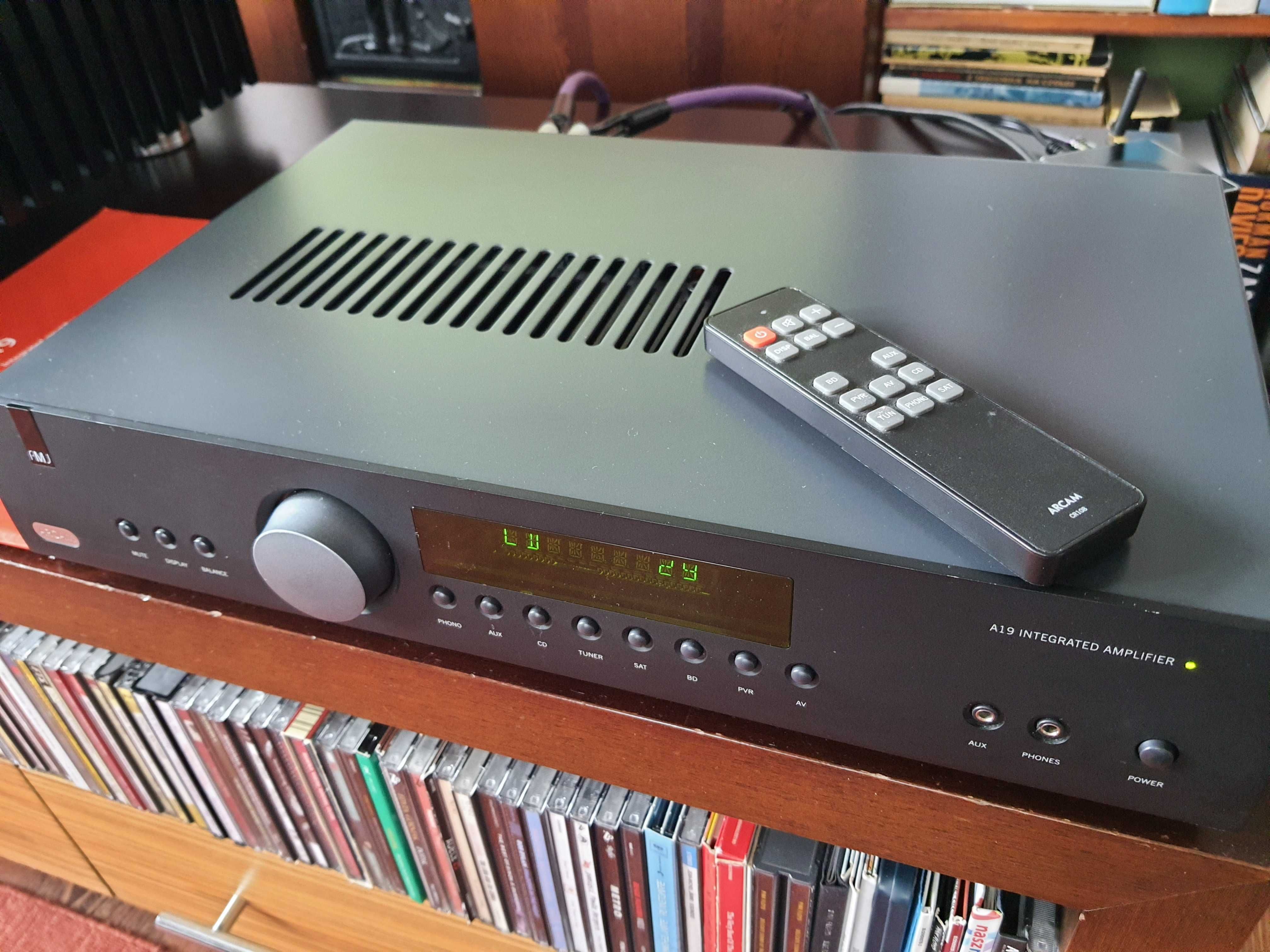 doskonały klasyczny wzmacniacz stereo Arcam FMJ A19