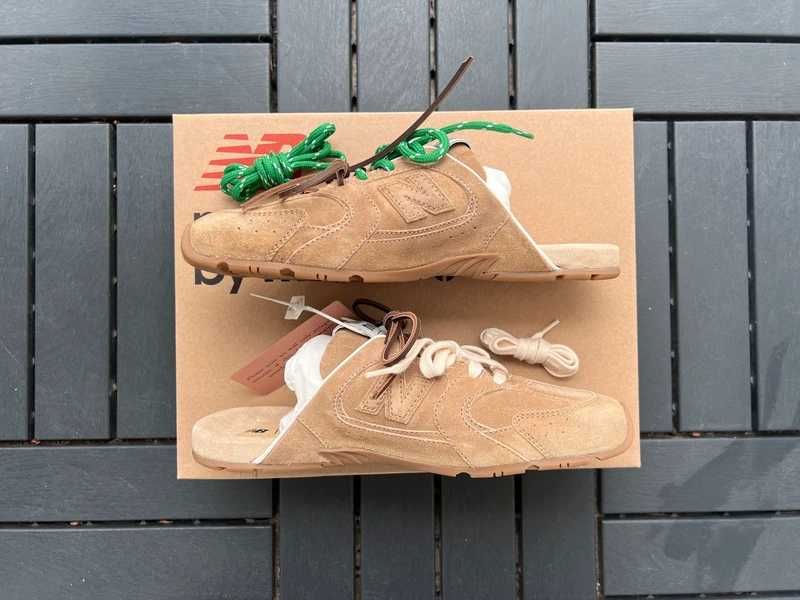 Buty meskie Mokasyny New_Balance_x_Miu_Miu_530_brązowy R.45