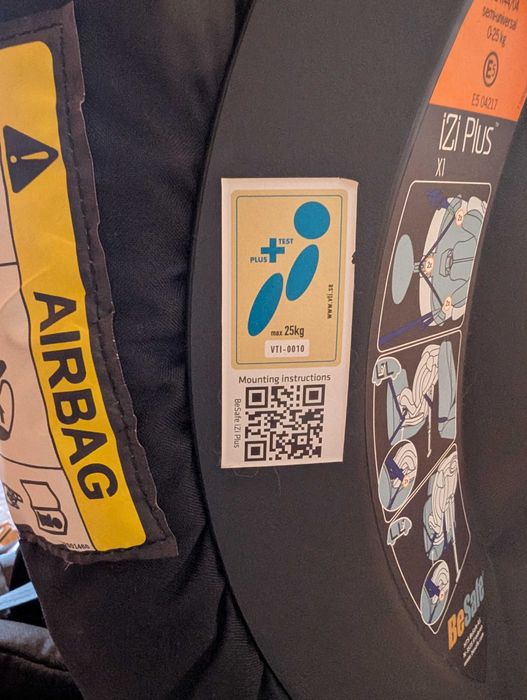 Cadeira de carro para bebe Besafe Izi Plus X1