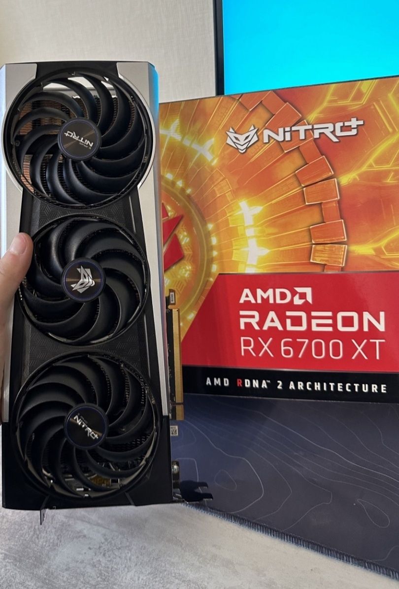 Sapphire Nitro+ RX 6700 XT(АНЛОГ 3070) 12GB Гарантия Магазин(NEON)