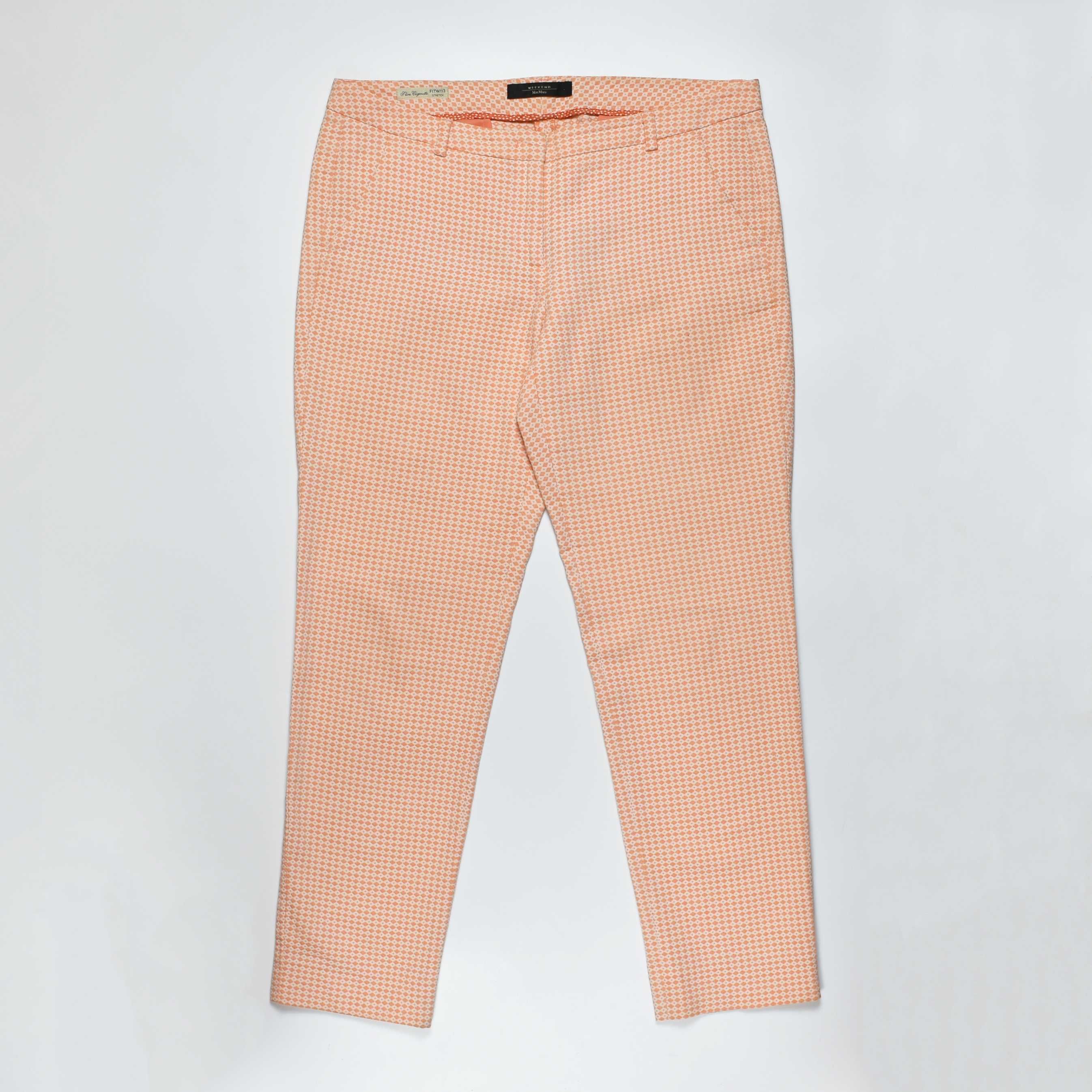 Брюки Weekend MAX MARA розмір 38 - M // штани бавовна фактурні