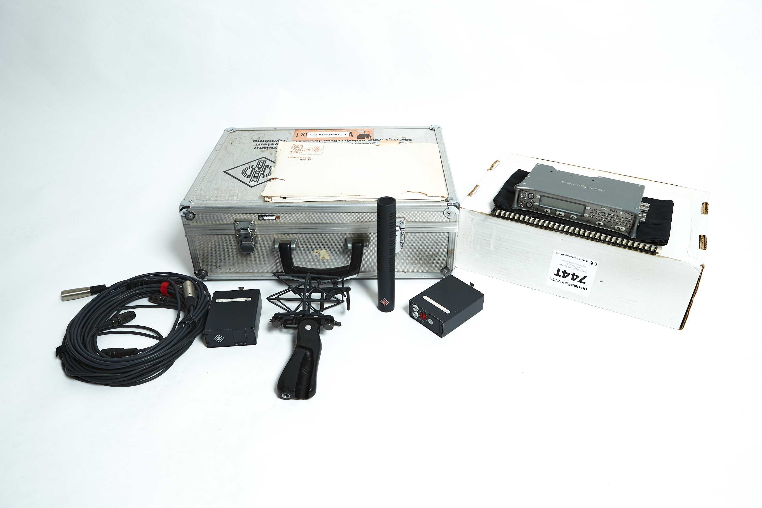 kit som profissional Neumann RSM 191 + sound devices 744T