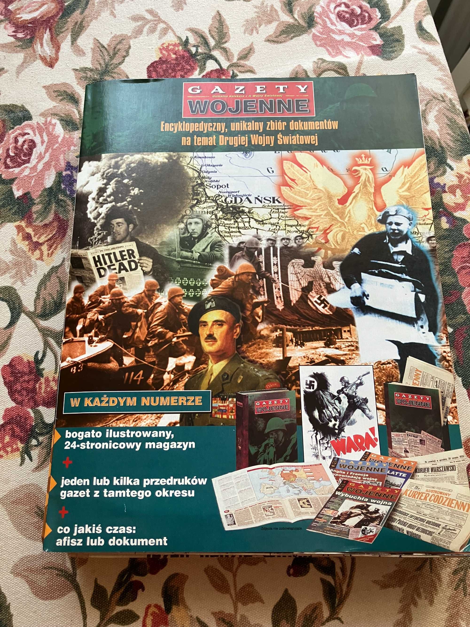 Kolekcja Gazety wojenne+plakaty+reprinty