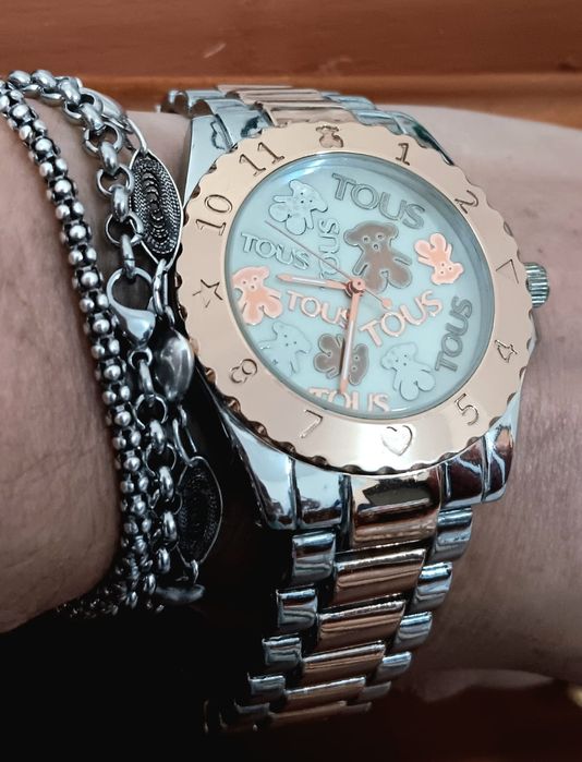 Contas relogio  muranos pendentes clips pandora