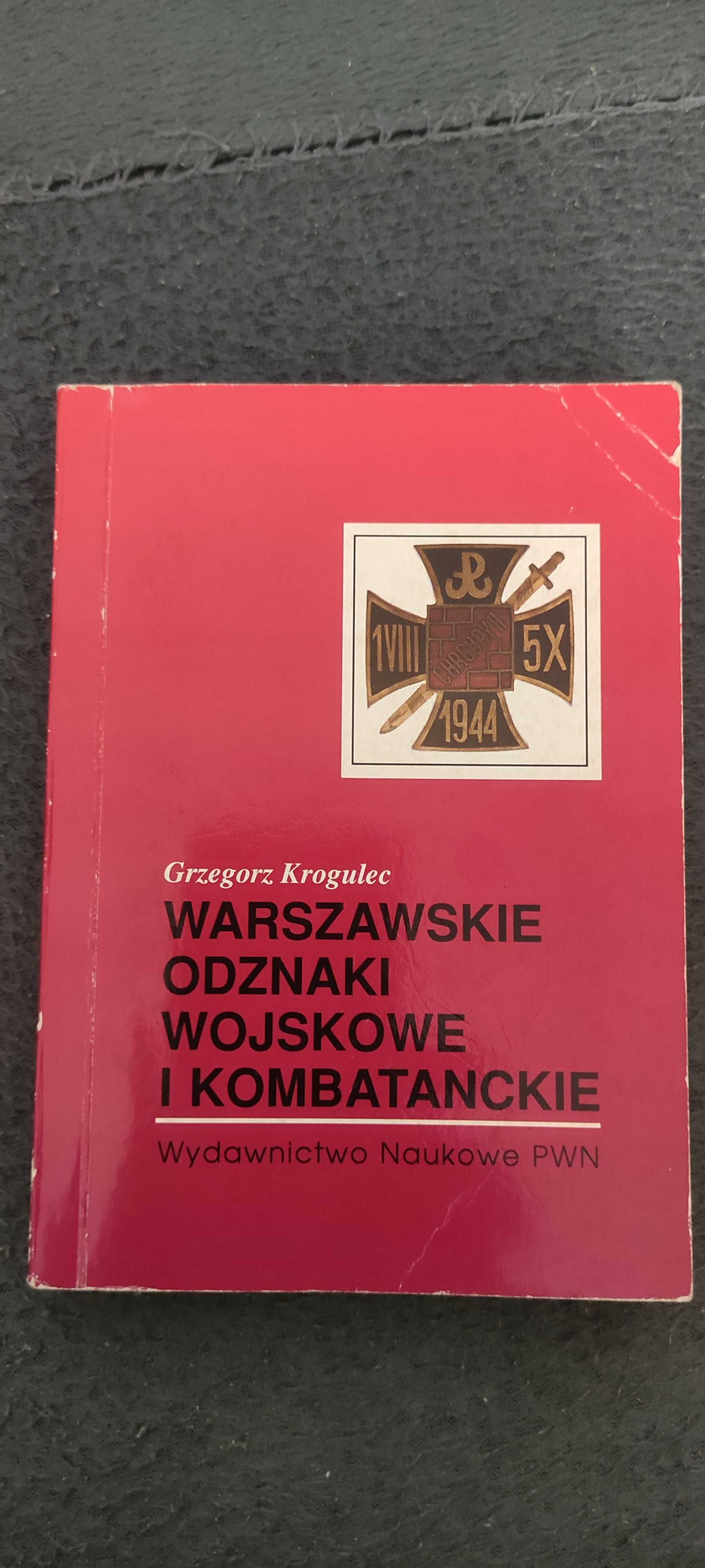 Warszawskie odznaki wojskowe i kombatanckie G. Krogulec