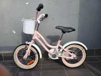 Rower dziecięcy SUN BABY Heart Bike 14 cali dla dziewczynki Różowy