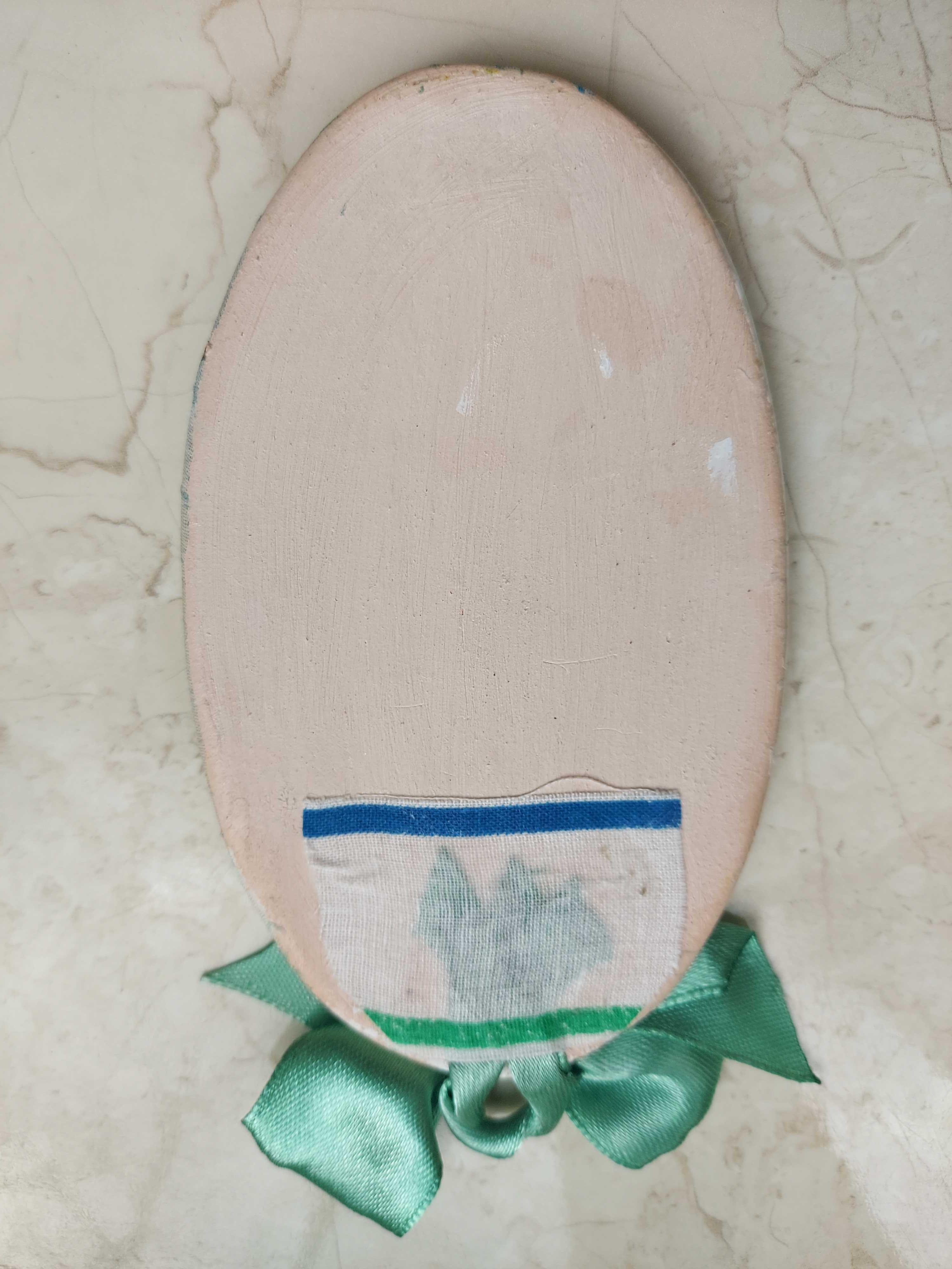 Кераміка декор подарунок пасхальний великодній кролик