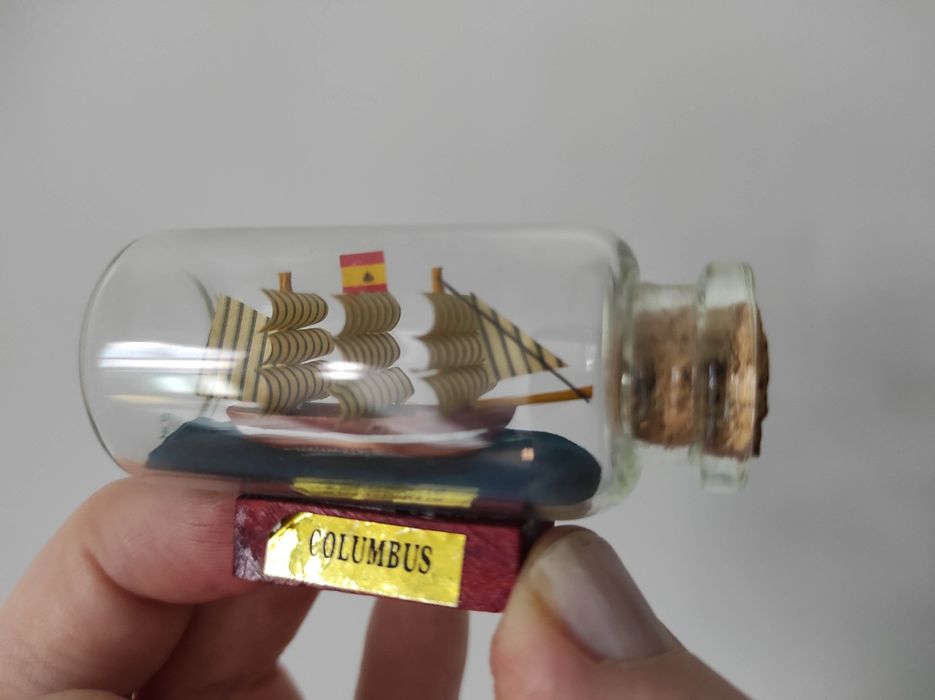 Mini statek w butelce