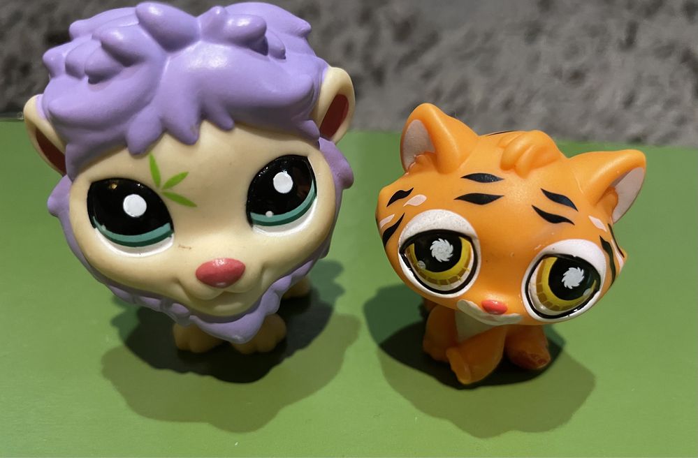LPS Littlest Pet Shop oryginalne figurki: Zestaw dzikie zwierzęta