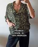 Narzutka z wiskozy promod zielona moro