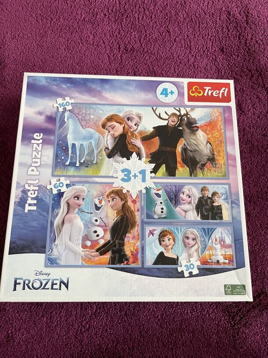 Puzzle Frozen 4w1