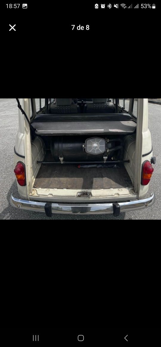 Renault 4L GTL Gasolina e Gás