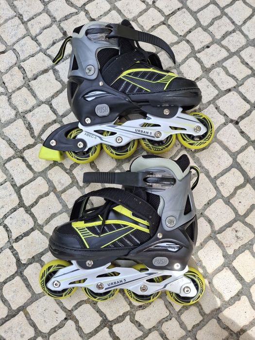 Patins de criança 33 ao 36 ajustável