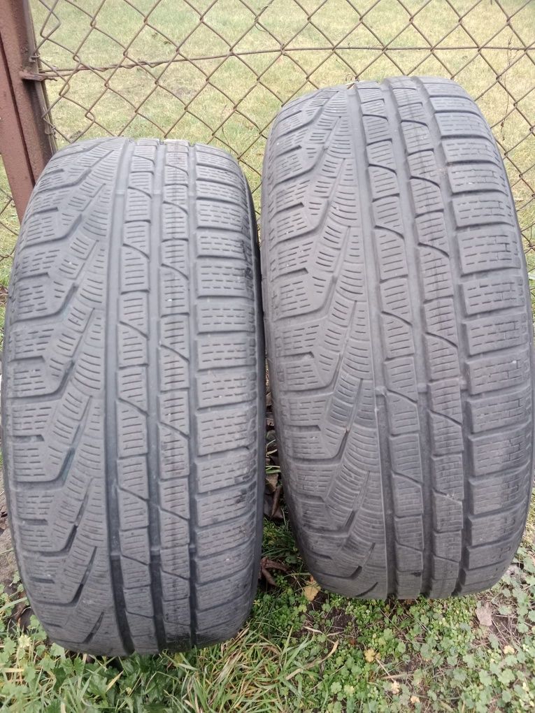 Opony Zimowe 225/50 r17 Pirelli wzmacniane  6mm bieżnika 2 szt