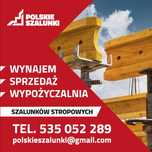 Wypożyczalnia/Wynajem Szalunków Stropowych