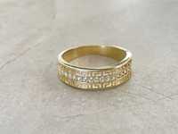 Złoty pierścionek cyrkonia pr.333 8K patia-biżuteria.pl