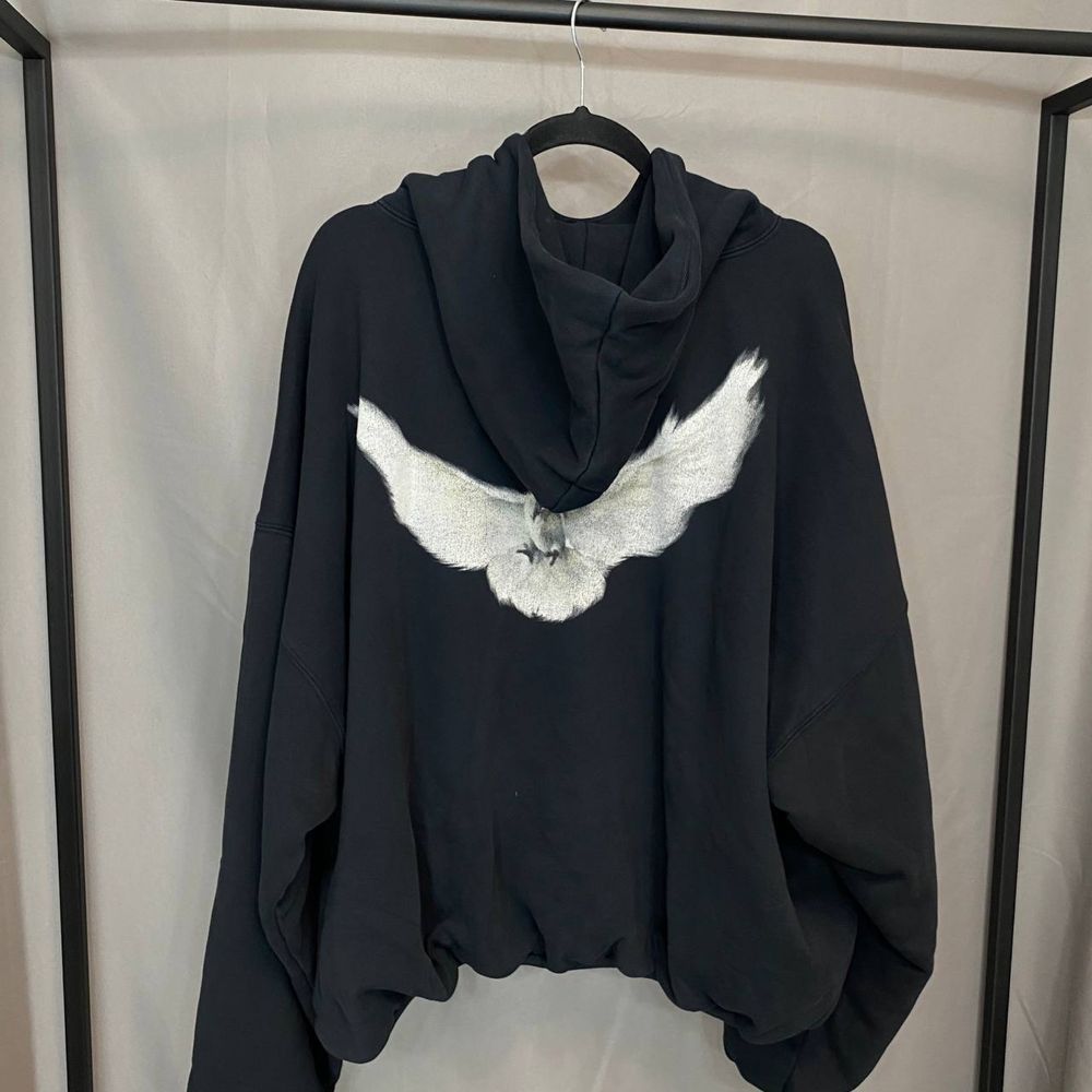 Yeezy Gap Balenciaga Dove Hoodie Black