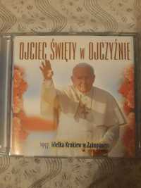 Płyta CD Ojciec Święty w Ojczyźnie Jan Paweł II.