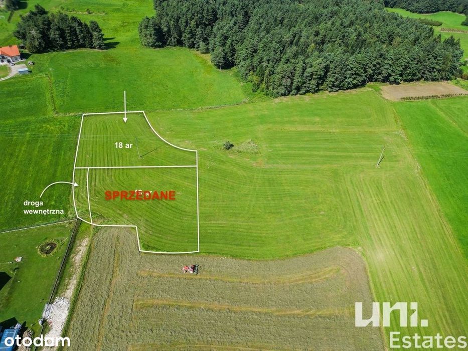 Działka widokowa | Słopnice | Budowlana | 18 arów