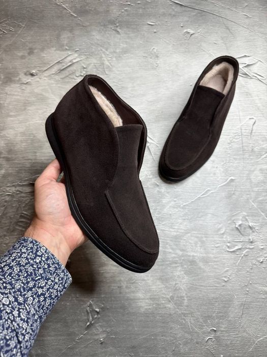 Зимние ботинки лоферы-20°  40-45