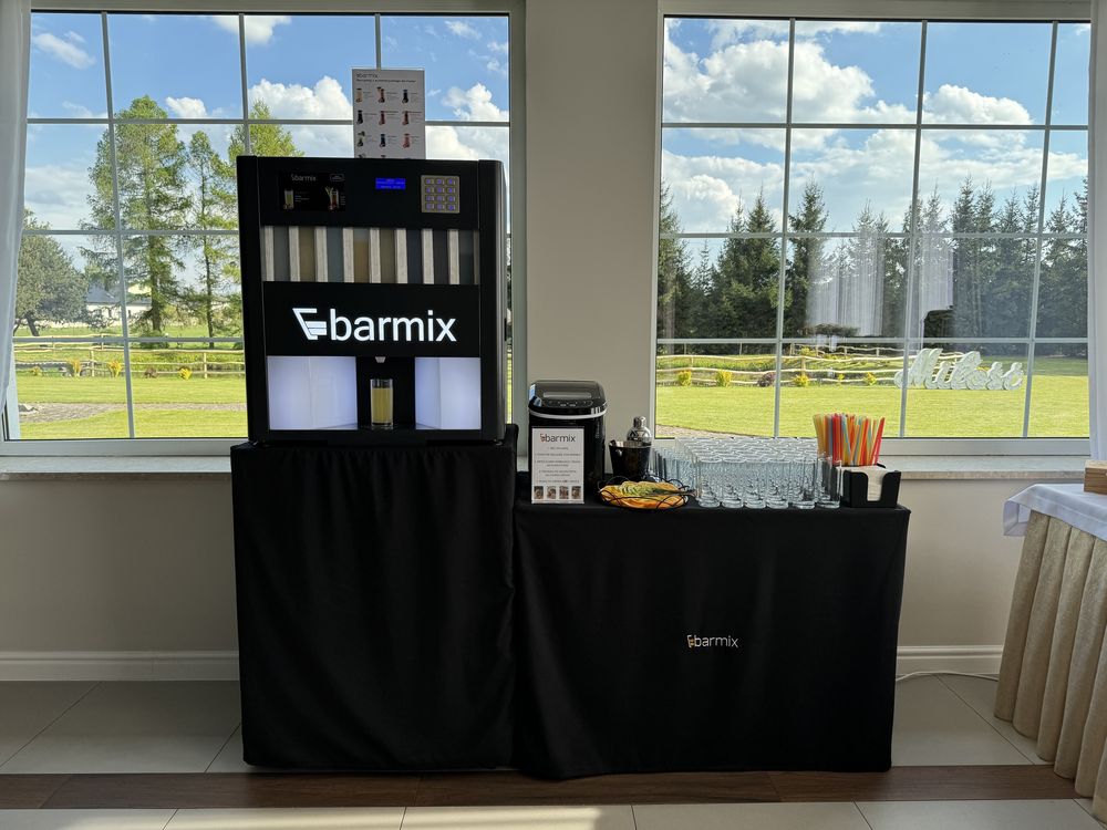 Wynajem Barmix – Automat do drinków na wesele, 18-tkę, event!