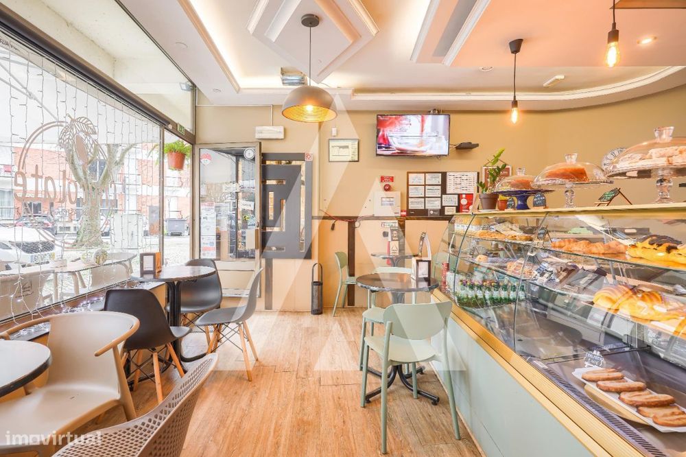 Pastelaria e Café para trespasse no Bairro do Liceu em Aveiro