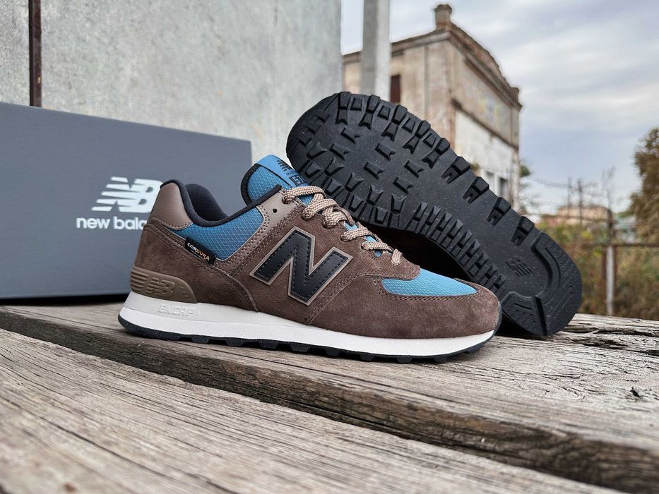 Мужские кроссовки New Balance 574 Cordura U574SOB коричневые Оригинал