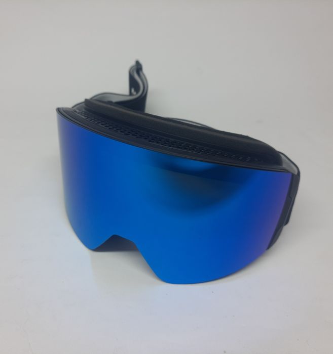 Gogle narciarskie niebieskie lustro