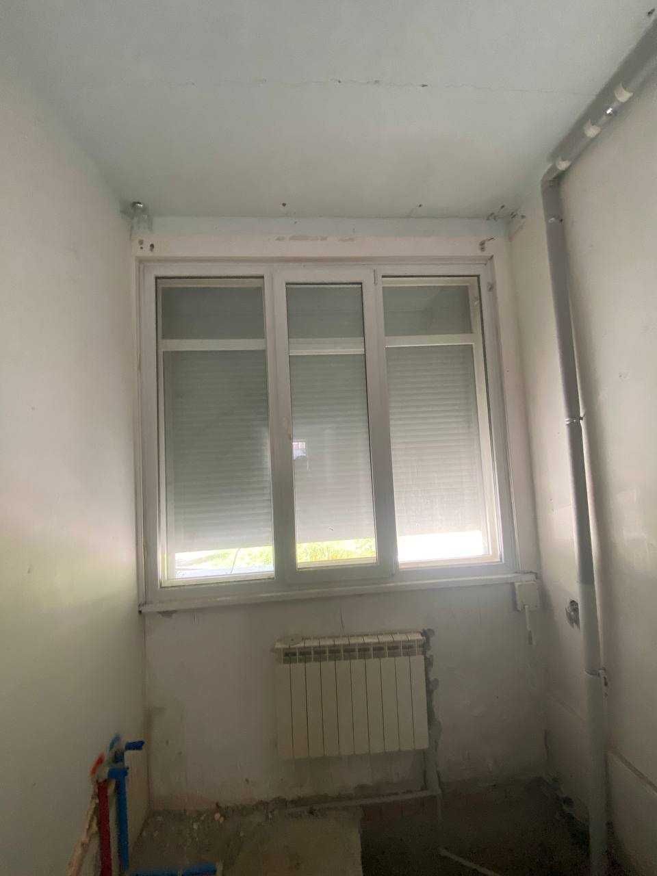 Вікна металопластикові 2 скла, однокамерні б/у