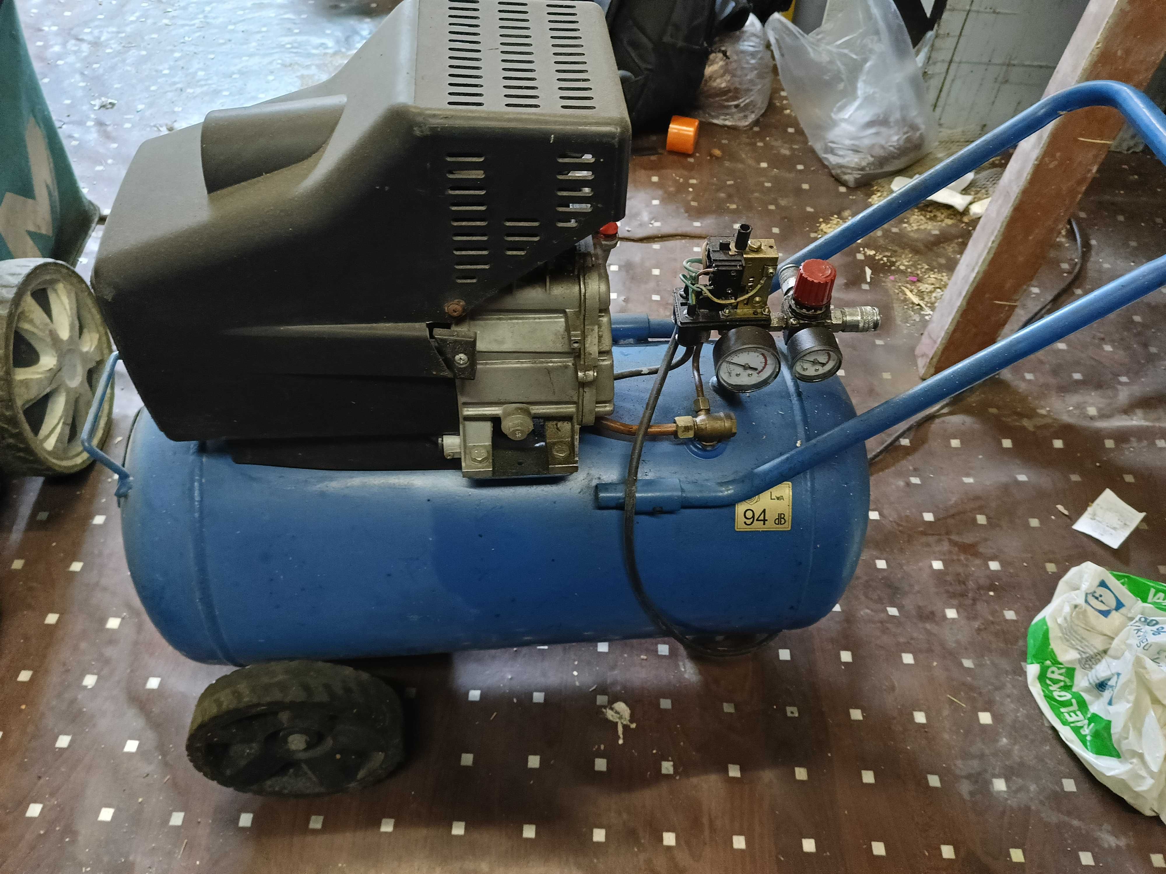 Kompresor olejowy 50 L Schepach
