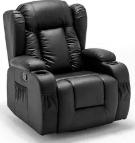 Fotel z masażem masujący nowy