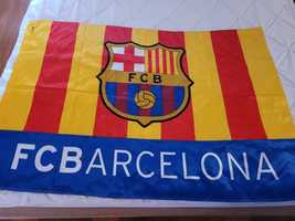 Flaga FC Barcelona duża 100×145