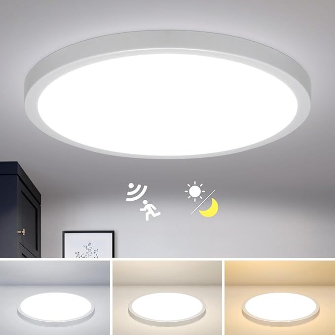 Lampa sufitowa LED Combuh z radarowym czujnikiem zmierzchu 28W 2800LM