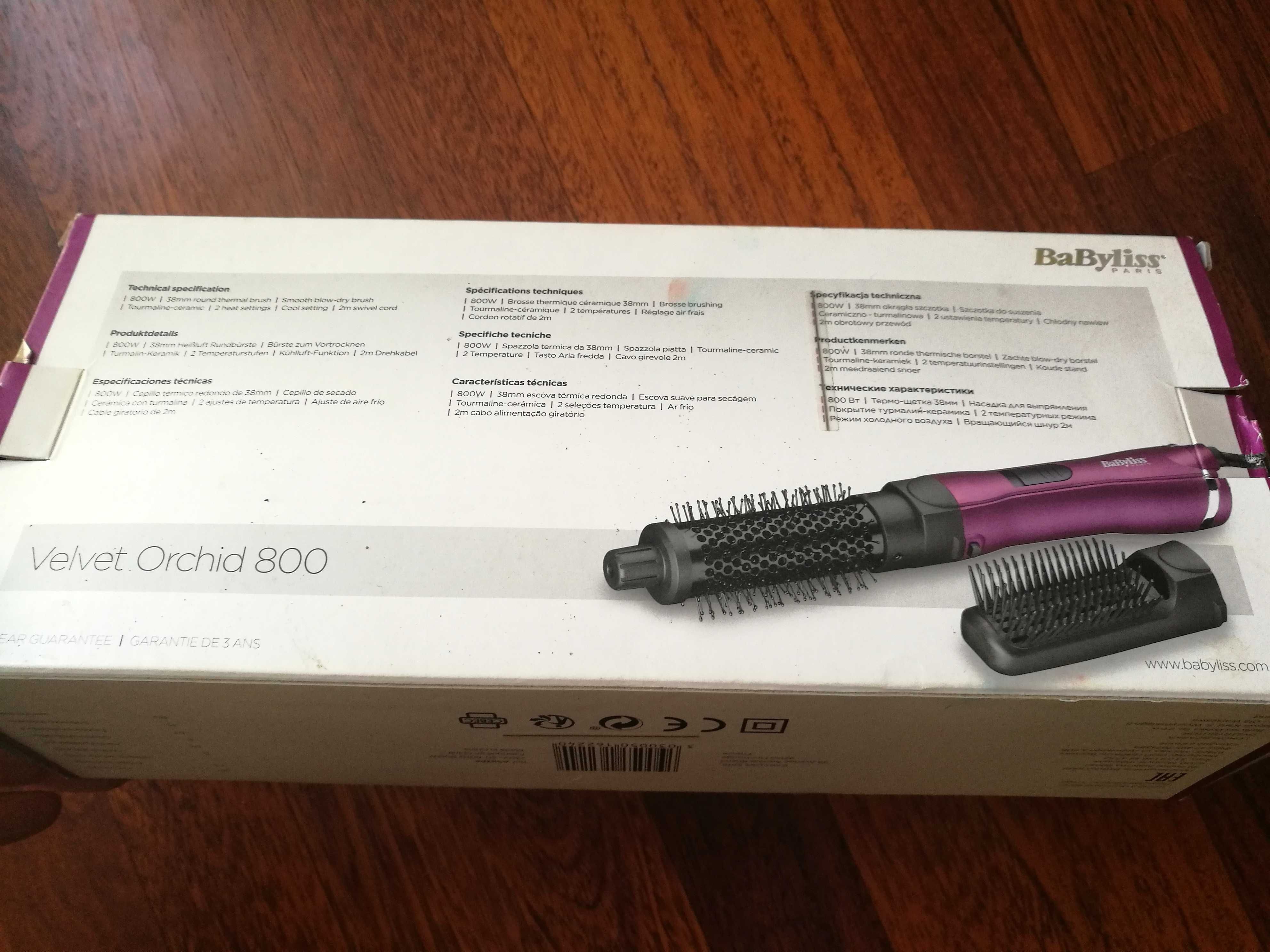 Lokówko - Suszarka BABYLISS VELVET ORCHID 800 jak nowa okazja prezent