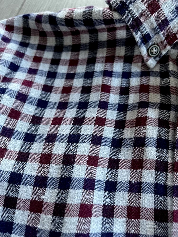Koszula Massimo Dutti w kratę, rozmiar M